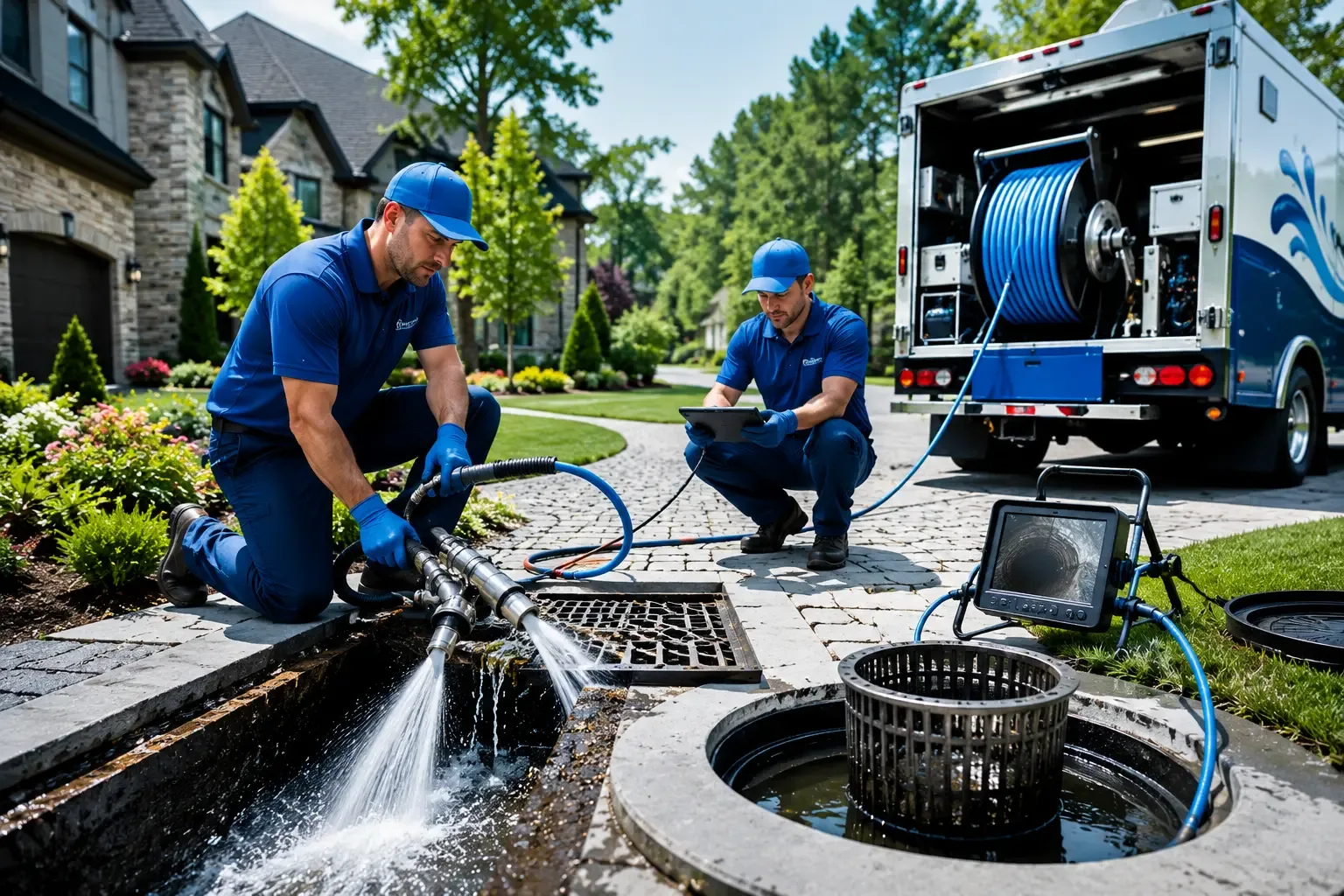 Local outdoor drain cleaning professionals in Three Oaks, MI